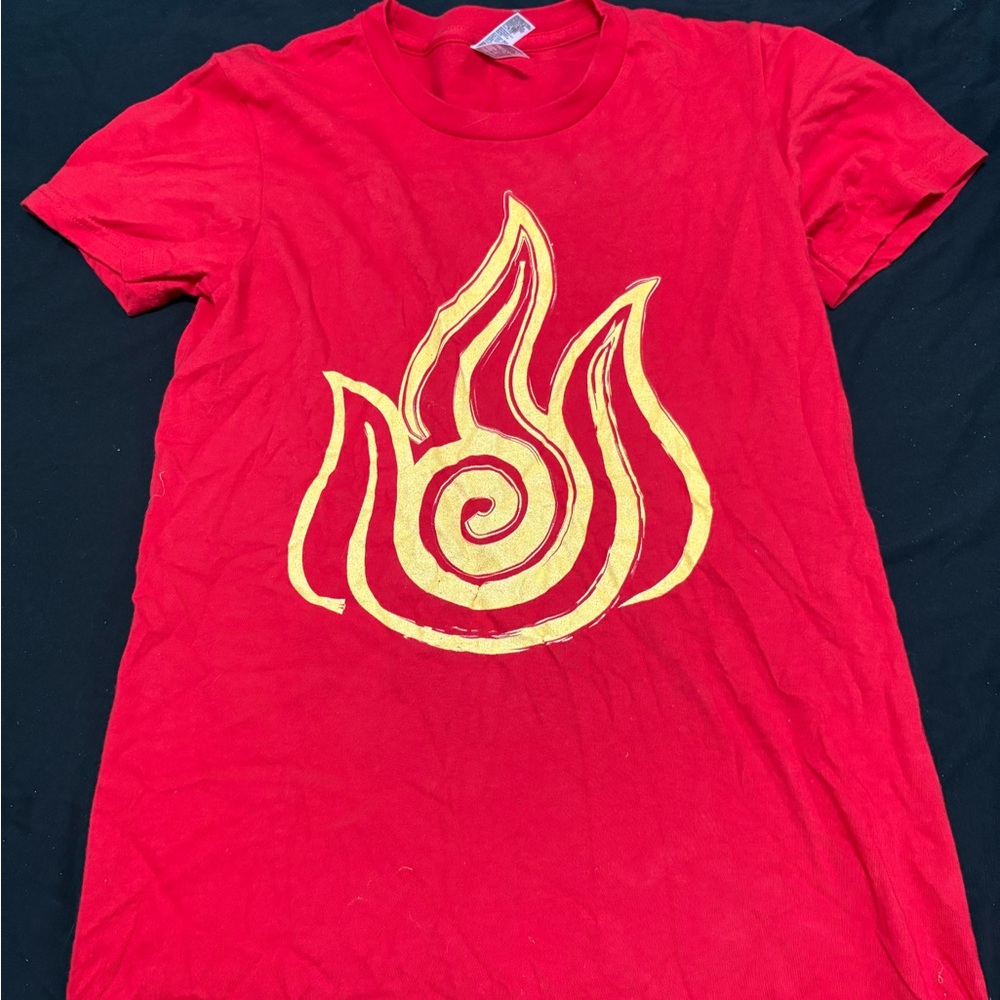 AVATAR Fire Nation Flameo Red Polo T-Shirt